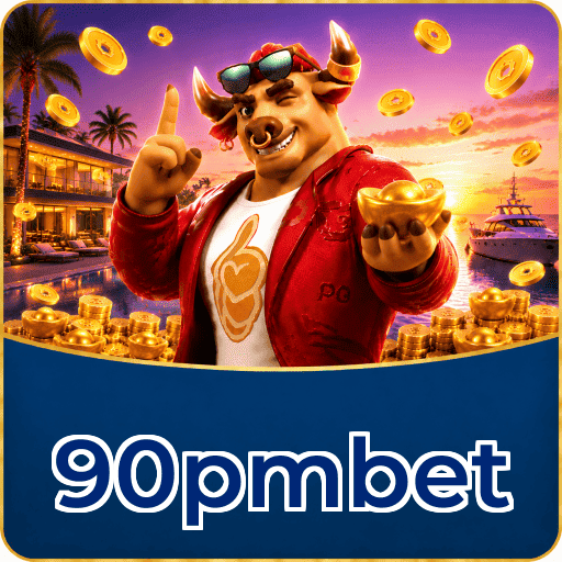 90pmbet Logo - Bônus com Rollover Justo